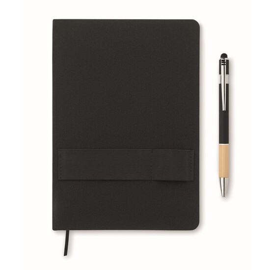 DIN A5 RPET Notizbuch-Set