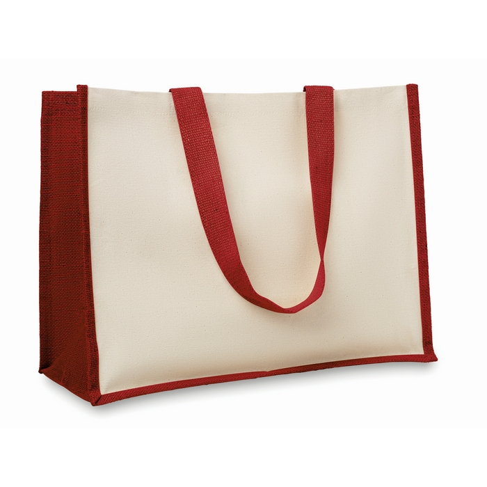 Jute/Canvas Shopper
