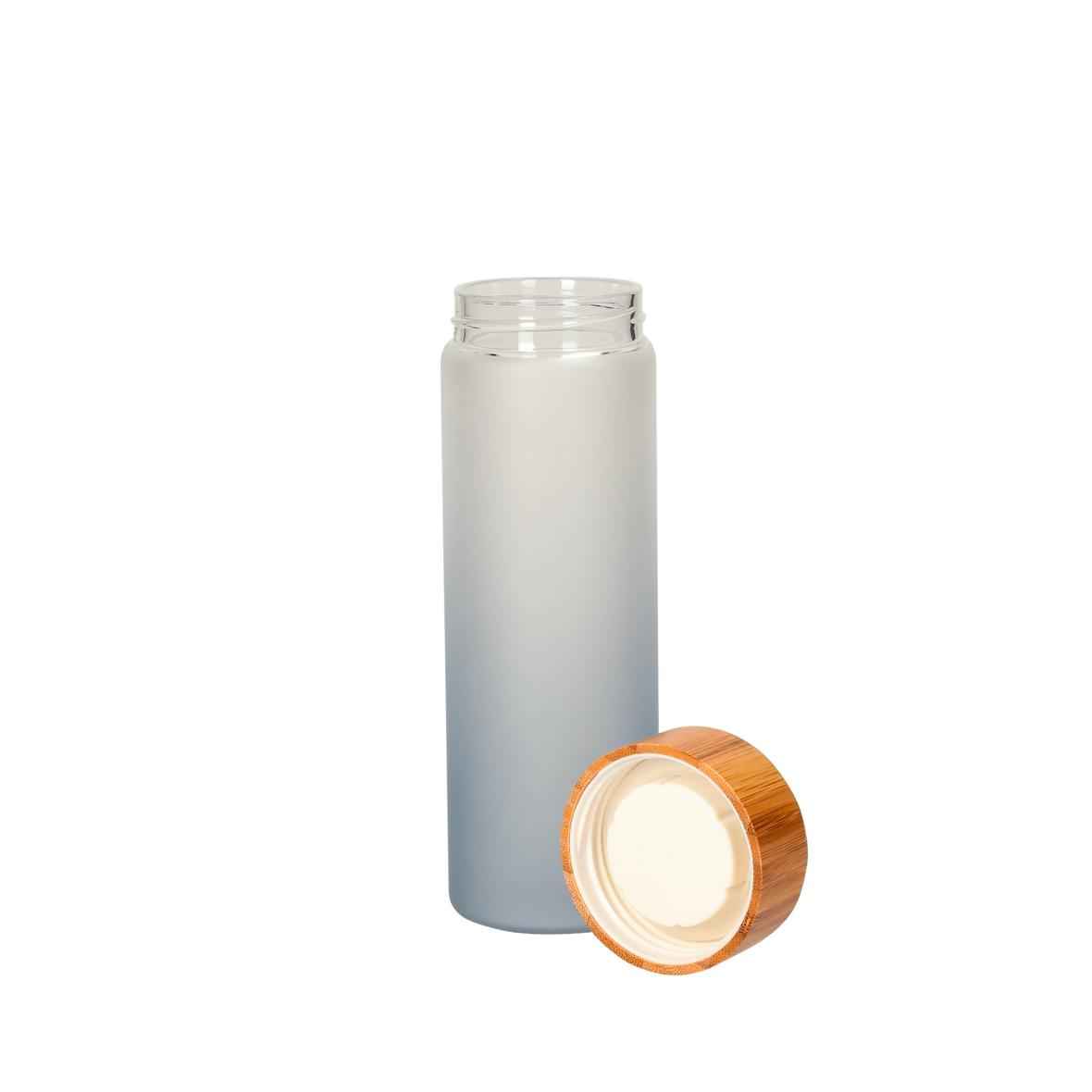 Glasflasche "Frosted" 0,4 l