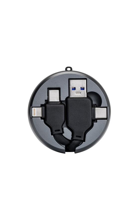 DRUM 2in2 Kabelbox 65W schwarz