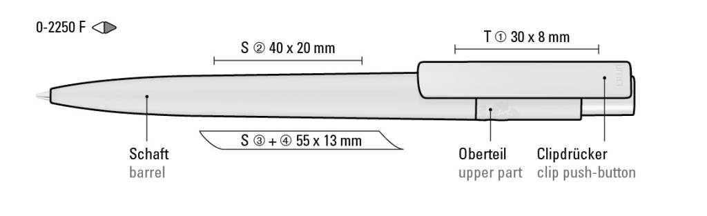 RECYCLED PET PEN PRO F