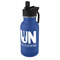 Lina 400 ml Sportflasche aus Edelstahl mit Strohhalm und Schlaufe