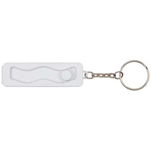 Aggia Telefonladestation aus recyceltem Kunststoff mit Fidget-Toy