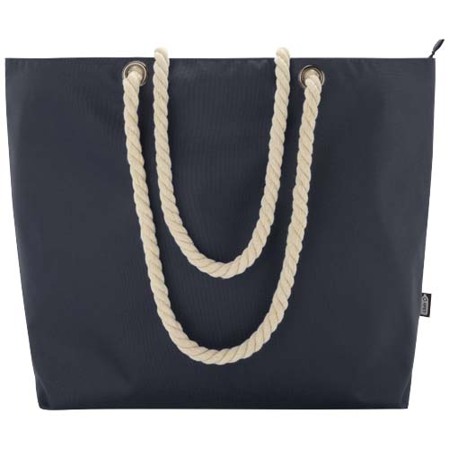 Panama Strandkühltasche mit Kordelgriffen aus recyceltem GRS-Material, 23L