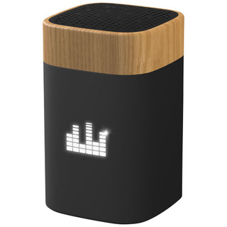 SCX.design S31 Lautsprecher Clever aus Holz mit Leuchtlogo