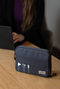 TROIKA Kabeltasche BLUE CYCLE TECH POUCH 2