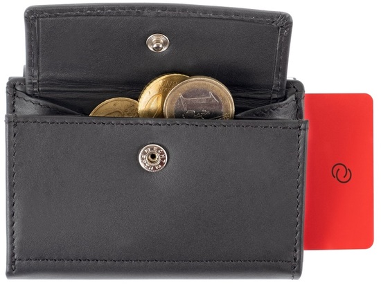 C-Secure RFID Börse+Münzfach