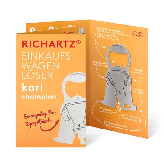 RICHARTZ® EINKAUFSWAGENLÖSER karl champion