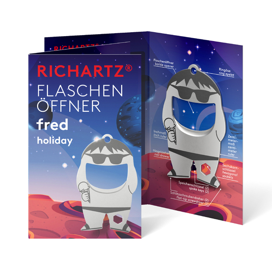 RICHARTZ® FLASCHENÖFFNER fred holiday