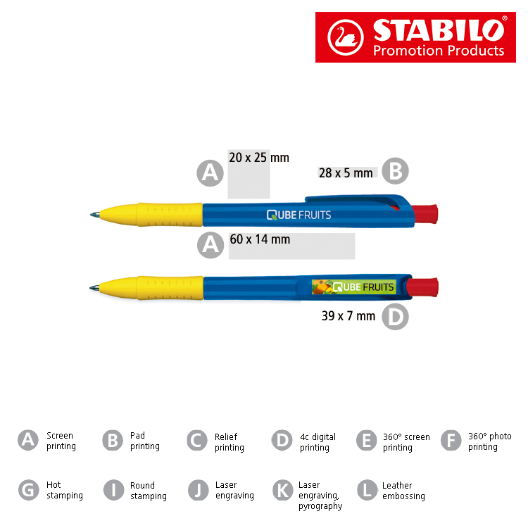 STABILO concept fancy Kugelschreiber