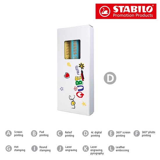 STABILO woody 3 in 1 Farbstift 3er-Set