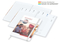 Match-Hybrid White Bestseller A4, Cover-Star gloss-individuell, weiß