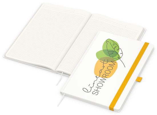 Notizbuch Match-Book A4 Cover-Star Recycling-Matt