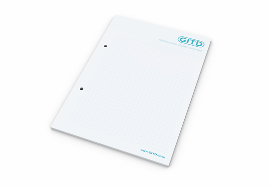 Schreibblock A5 Bestseller, 50 Blatt