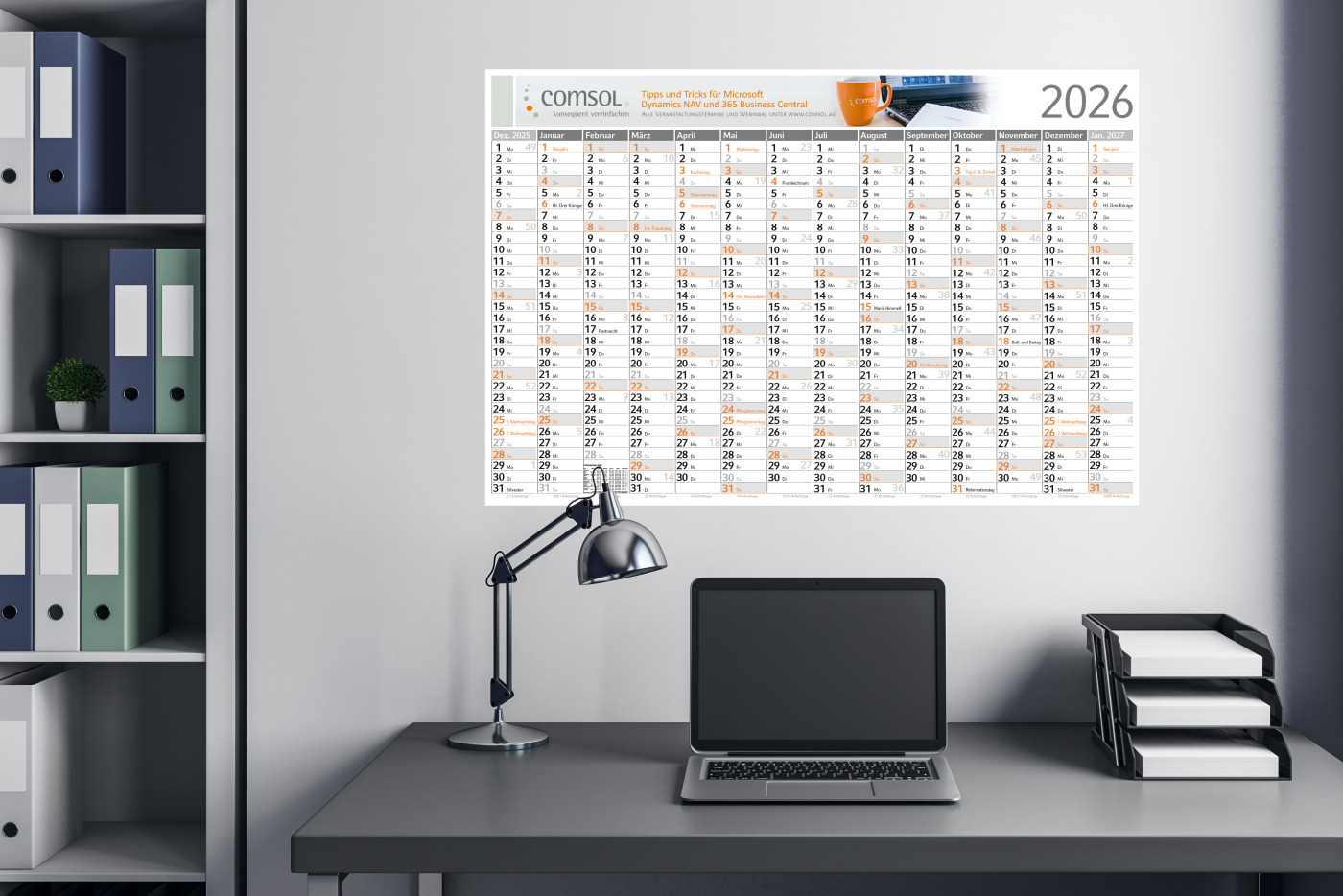 Wandplaner Horizont L Bestseller