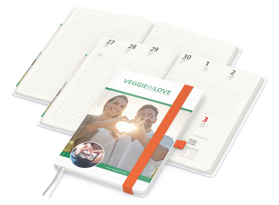 Wochenplaner Match-Hybrid A5 Natura Recycling