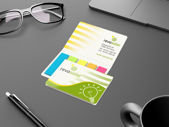 Haftmarker-Set Memo-Card Papiermarker Recycling