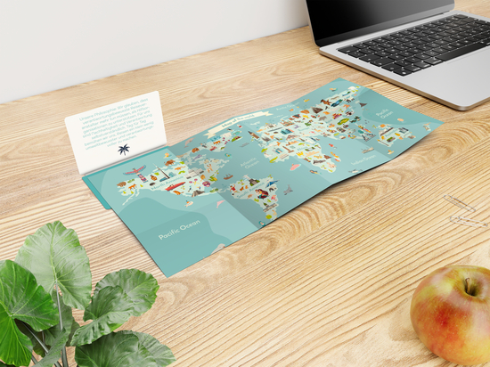 Faltplan Concept-Card Small Recycling, 24