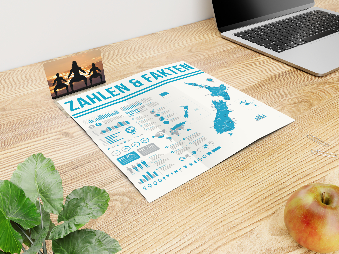 Faltplan Concept-Card Small Recycling, 30