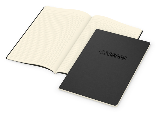Notizbuch Copy-Book Creme Bestseller, A4, schwarz