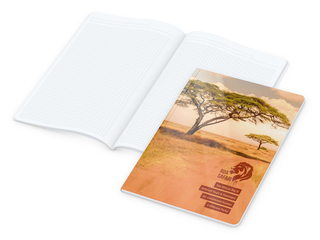 Notizbuch Copy-Book White Bestseller, A4, matt-individuell