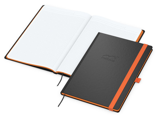 Notizbuch Color-Book Bestseller, A4, orange