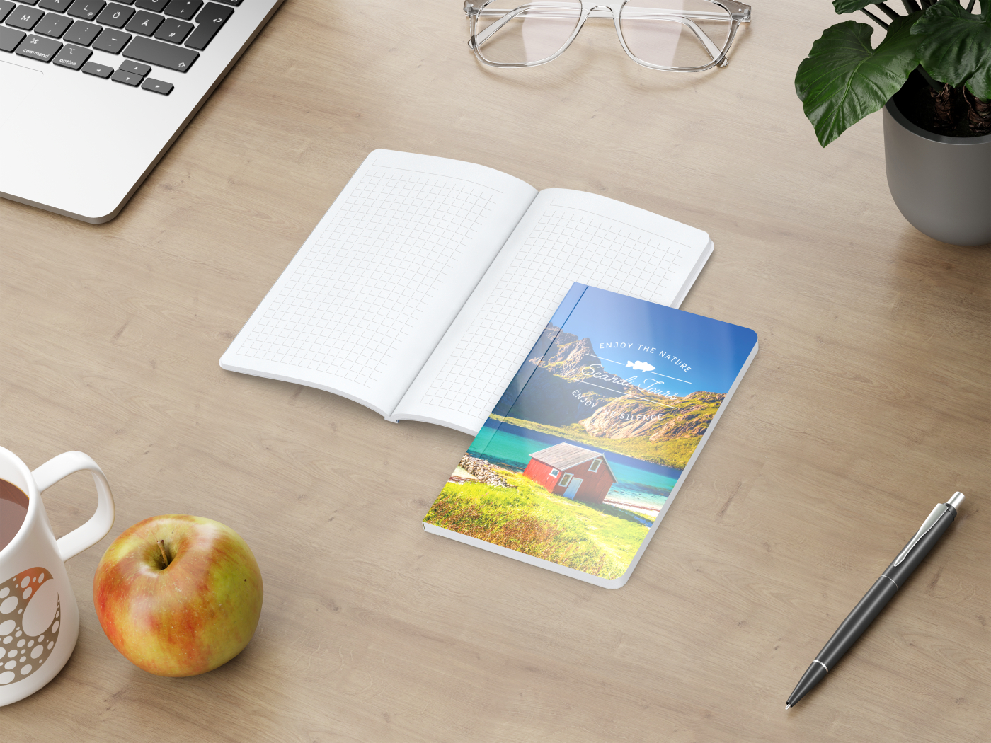 Notizbuch Copy-Book White Bestseller, Pocket, matt-individuell