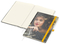 Notizbuch Match-Book Creme Bestseller, A4, Cover-Star, matt-individuell, gelb