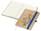 Notizbuch Match-Book Creme Bestseller, A5, Natura, braun-individuell, mittelblau