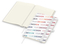 Notizbuch Match-Book Creme Bestseller, A5, Natura, individuell, weiß