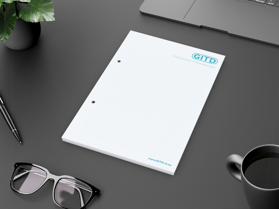 Schreibblock Bestseller, A5, 100 Blatt mit 2fach-Abheftlochung