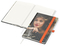 Notizbuch Match-Book, A5, Natura Recycling, orange