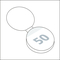 Haftnotiz Cover Form, Kreis