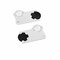 Chiphalter mit 1€-Chip und Lupe