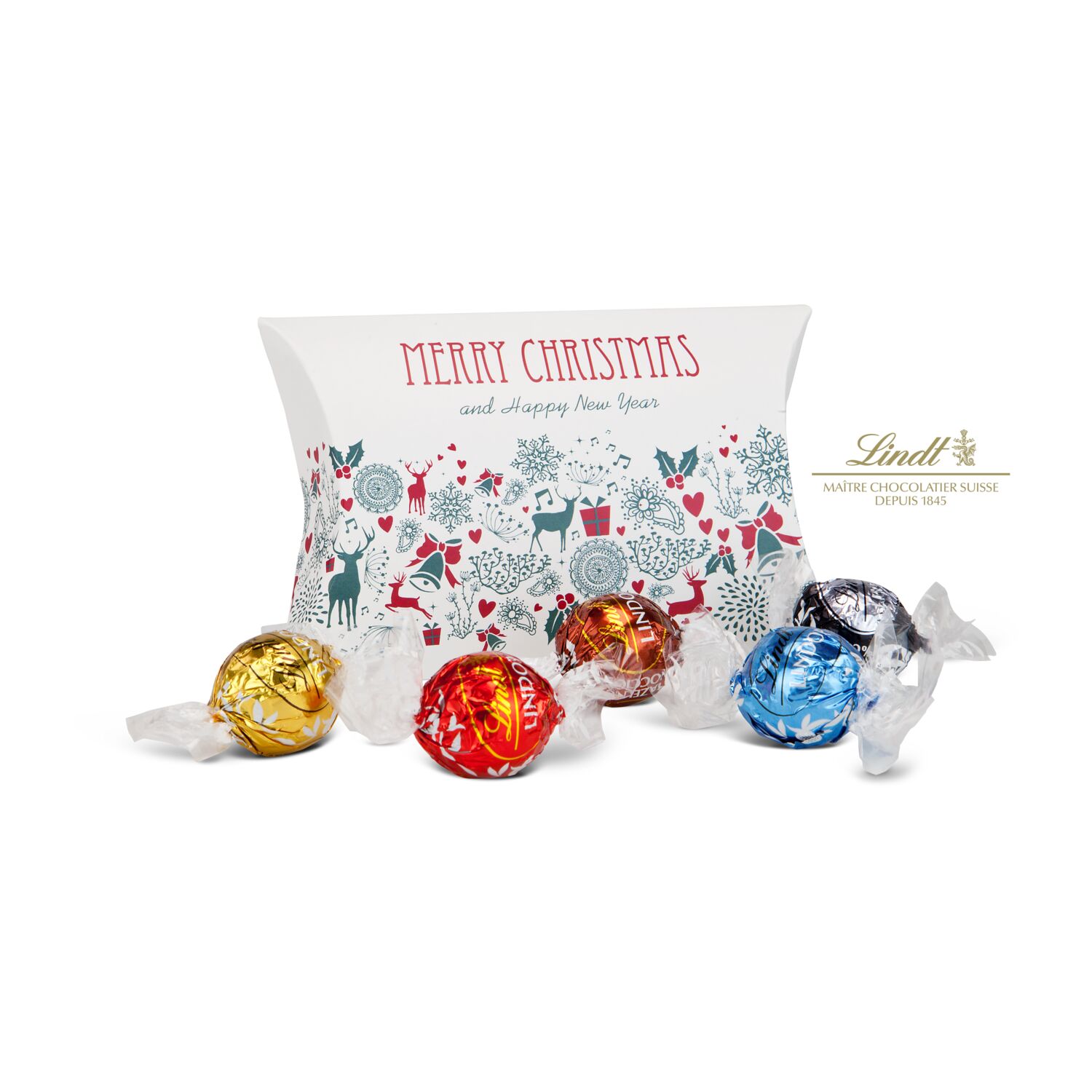 Geschenkartikel / Präsentartikel: Lindor Weihnachtstasche 2K1444