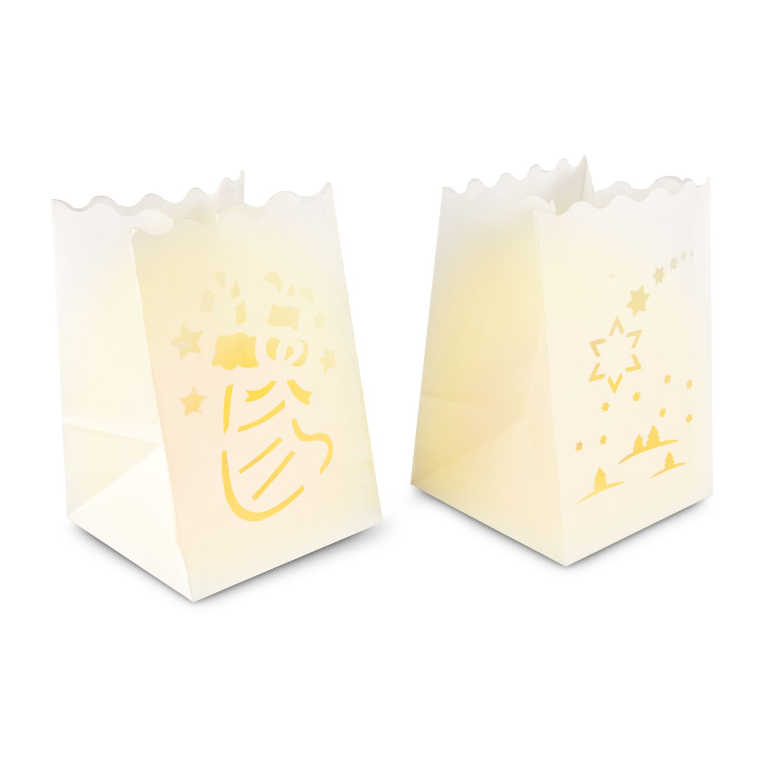 Geschenkset / Präsenteset: Stimmungsvolle Papier-Laternen 2K1382