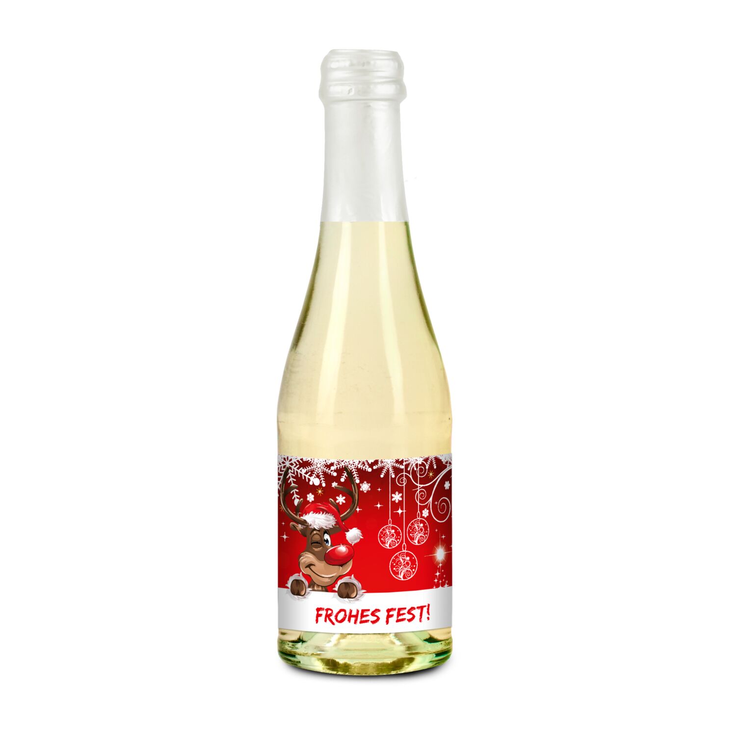 Geschenkartikel / Präsentartikel: 6x Frohes Fest, 0,2 l 2K1682