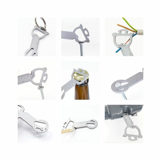 ROMINOX® Key Tool Snake (18 Funktionen) Große Helden 2K2106c