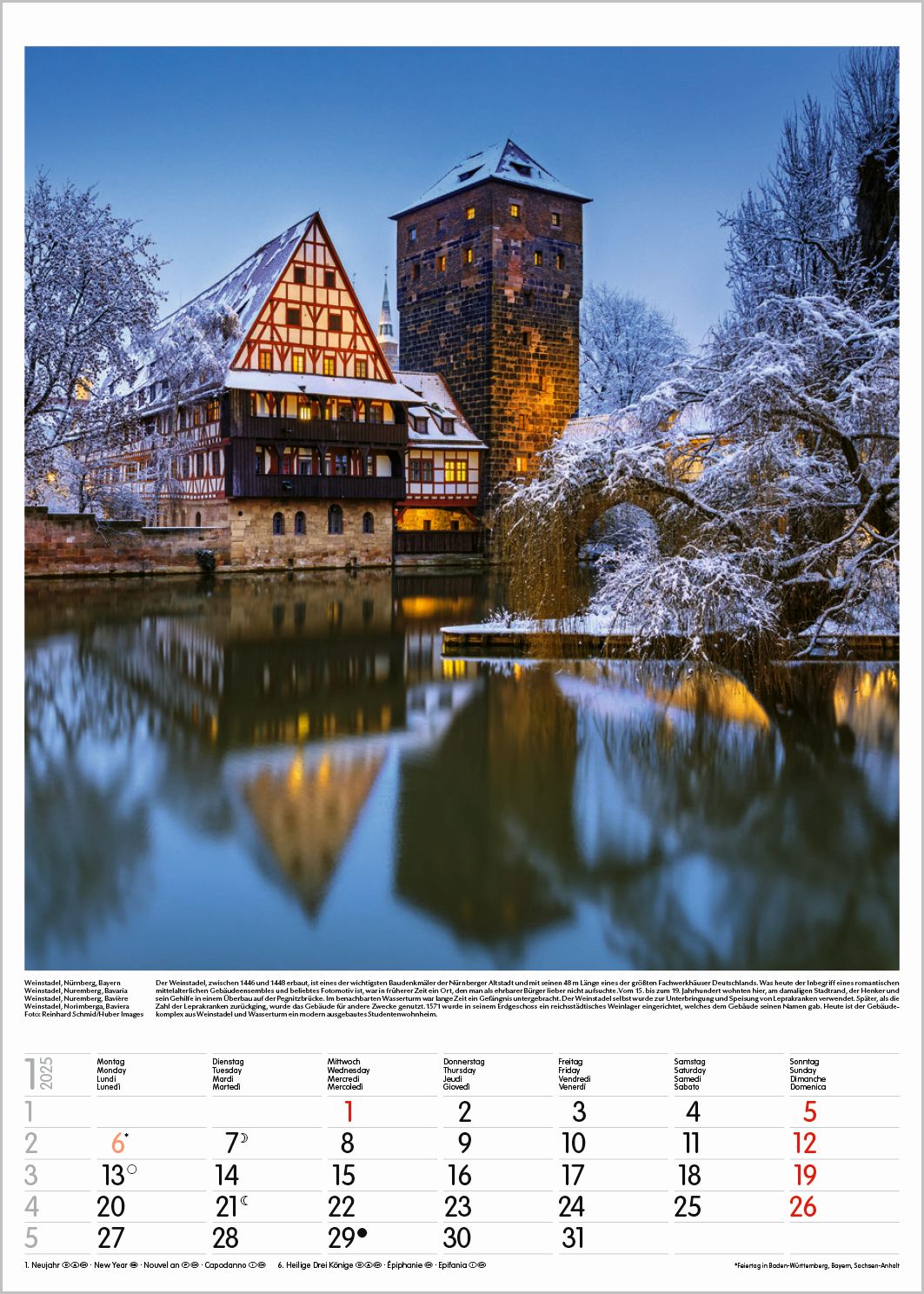 Großer Deutschlandkalender