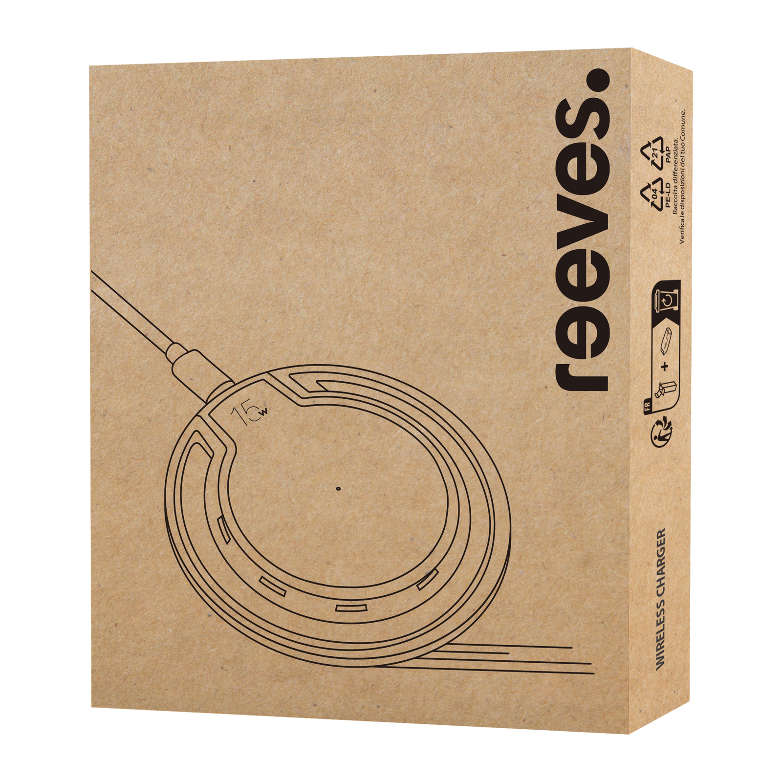 Wireless Charger REEVES-COPPERWAVE 15 Watt