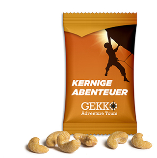 Seeberger Cashewkerne 10 g  Standard-Folie weiß