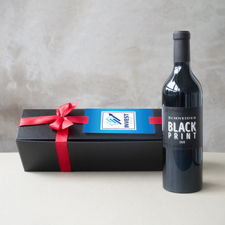 Black Print in edler Geschenkbox 956 g  Rote Schleife