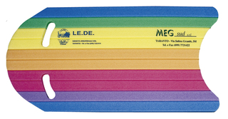 Schwimmbrett Bodybord Twin Rainbow