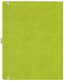 Notizbuch Style Large im Format 19x25cm, Inhalt blanco, Einband Slinky in der Farbe Lime
