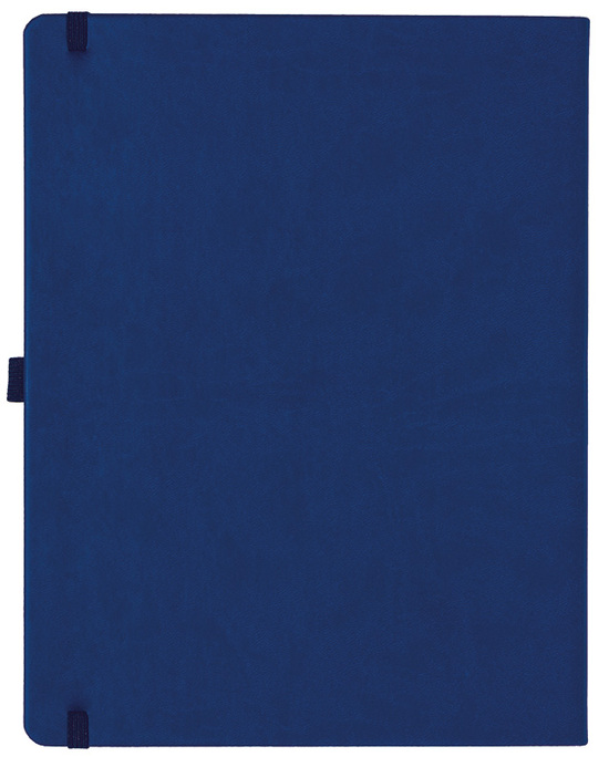 Notizbuch Style Large im Format 19x25cm, Inhalt kariert, Einband Slinky in der Farbe Ultramarine