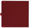 Notizbuch Style Square im Format 17,5x17,5cm, Inhalt blanco, Einband Fancy in der Farbe Ruby Red