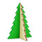 Steckfiguren-Karte Filz - Baum 4/0-c
