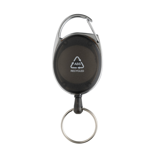 Roller-Clip-Schlüsselanhänger aus RCS recyceltem ABS