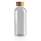 RCS rPET Flasche mit Bambus-Deckel