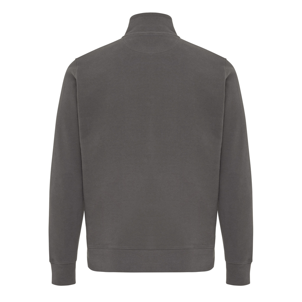 IQONIQ Elgon Quarter-Zip-Sweater aus rec. Baumwolle